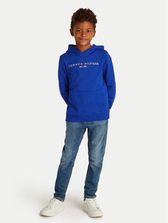 Tommy Hilfiger Tommy Hilfiger Суитшърт Essential KS0KS00205 D Син Regular Fit