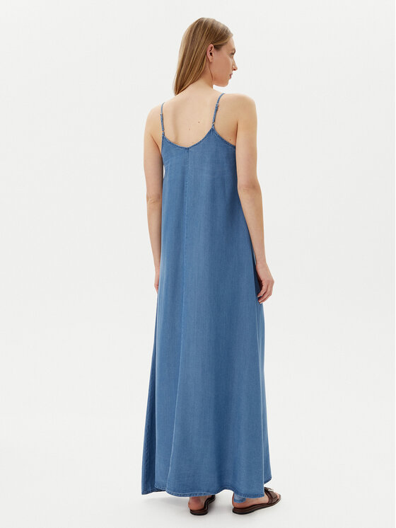 ONLY ONLY Letní šaty Charis 15337932 Modrá Loose Fit