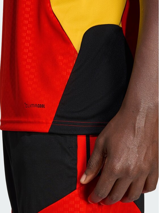 adidas adidas Koszulka techniczna Belgia Czerwony Slim Fit