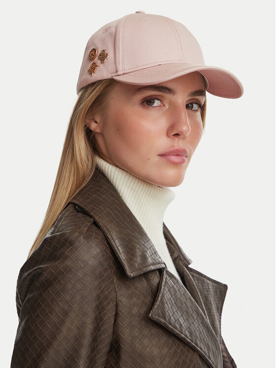 Guess Guess Czapka z daszkiem AW5607 COT01 Różowy jasny