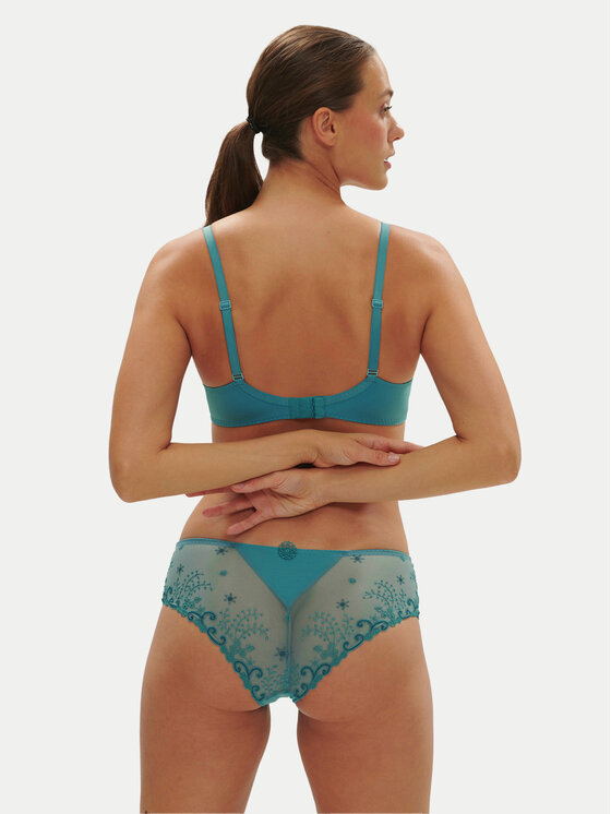 Simone Pérèle Simone Pérèle Biustonosz z fiszbiną Delice 12X319 Niebieski