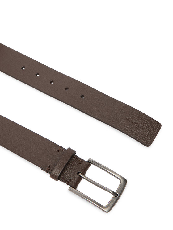 Calvin Klein Calvin Klein Pas Casual Pin Buckle Pebble 35Mm LV04D7095G Rjava