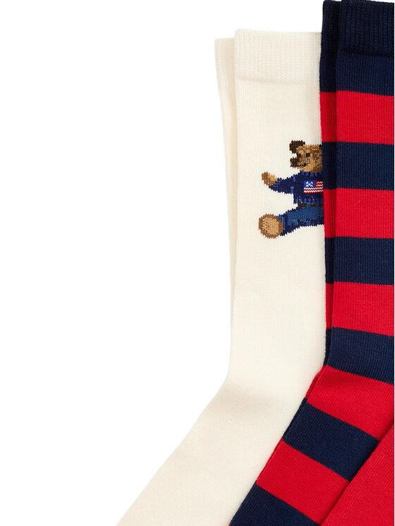 Polo Ralph Lauren Polo Ralph Lauren 3er-Set hohe Kindersocken 448P03263001 Bunt