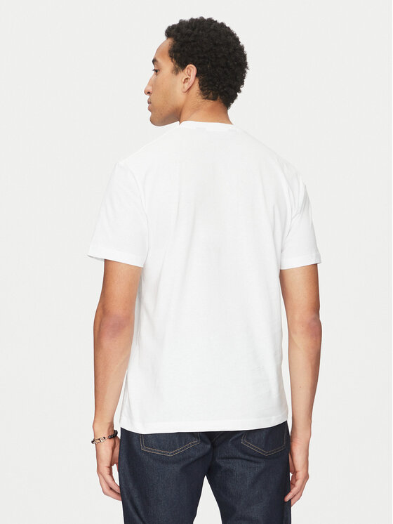 Just Cavalli Just Cavalli T-krekls 78OAHT14 Balts Regular Fit