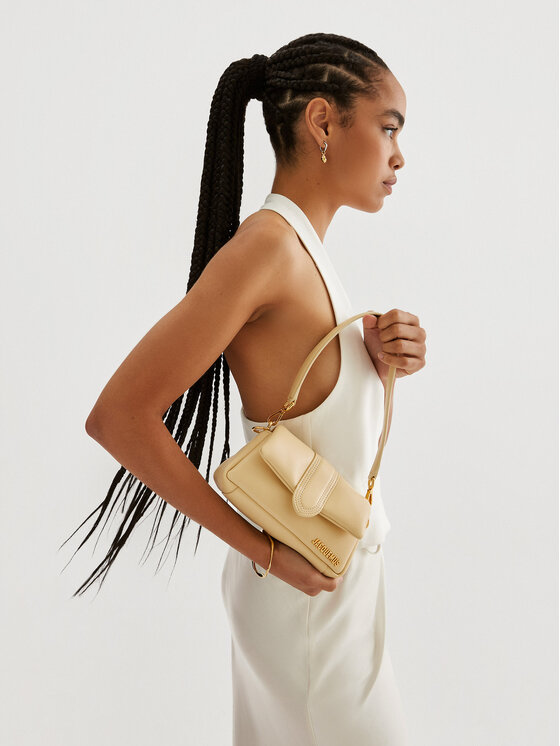 JACQUEMUS JACQUEMUS Táska Le Petit Bambimou 233BA335-3073 Ekru