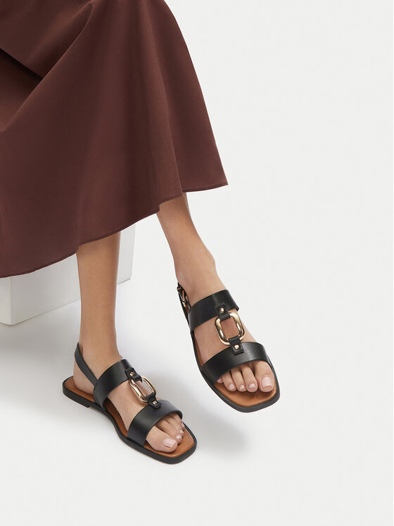 JENNY JENNY Σανδάλια WS6561-02A Μαύρο