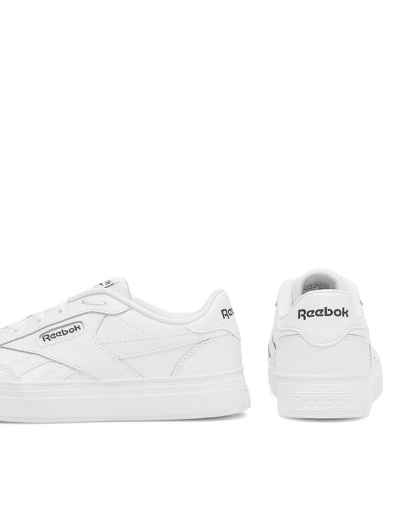 Dwa buty sportowe, jeden z boku, drugi od strony pi?ty.
