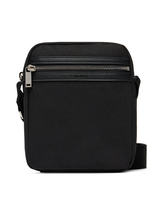 Geantă crossover Calvin Klein Contrast Reporter LV04D3175G Negru