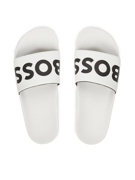 BOSS BOSS Natikači Aryeh 50536835 Bela