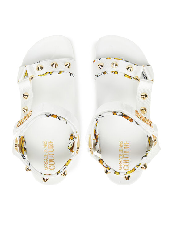 Versace Jeans Couture Versace Jeans Couture Sandali 78VA3SM2 Bela