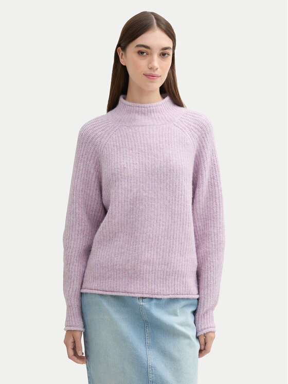 Tom Tailor Denim Rolák 1043959 Ružová Relaxed Fit