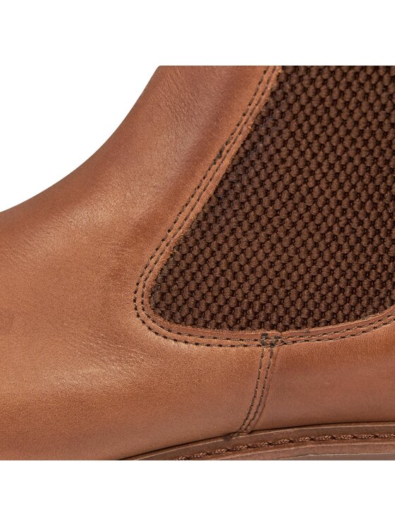 Tamaris Tamaris Kotníková obuv s elastickým prvkem 1-25056-41 Hnědá
