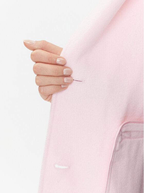 TWINSET TWINSET Wollmantel 232TP2010 Rosa Regular Fit