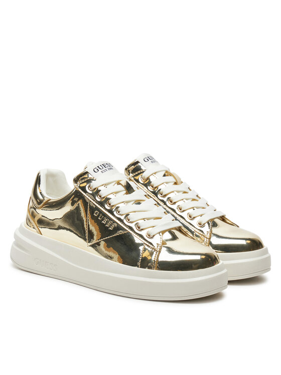 Guess Guess Сникърси FLPELB PAF12 Златист