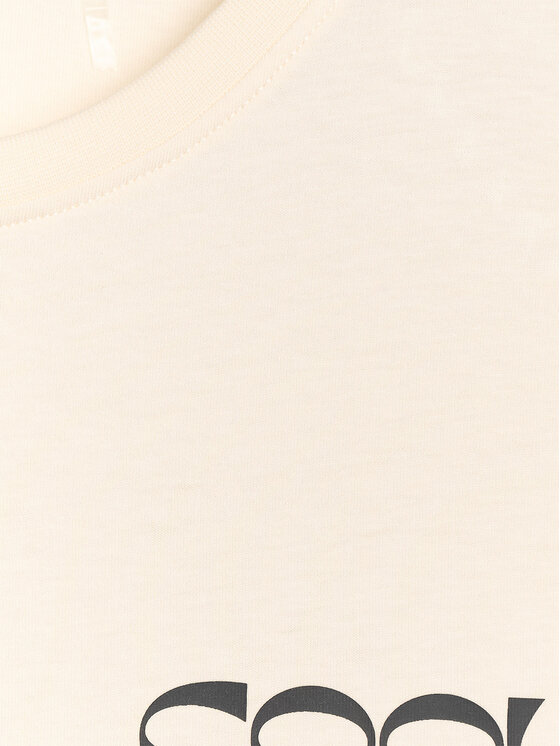 4F 4F T-Shirt CHILLY WAVES Biały Regular Fit