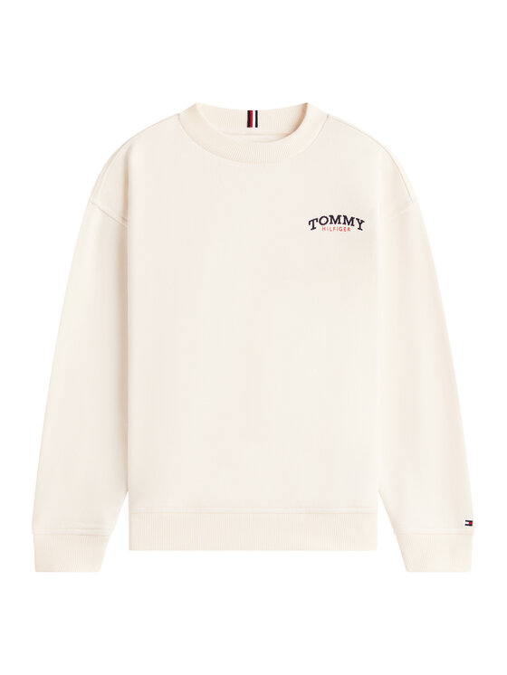 Tommy Hilfiger Tommy Hilfiger Majica dugih rukava KB0KB10255 Écru Regular Fit