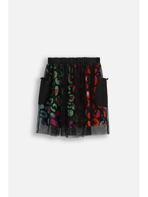 Coccodrillo Coccodrillo Spódnica WC5124201MGJ-022 Kolorowy Regular Fit