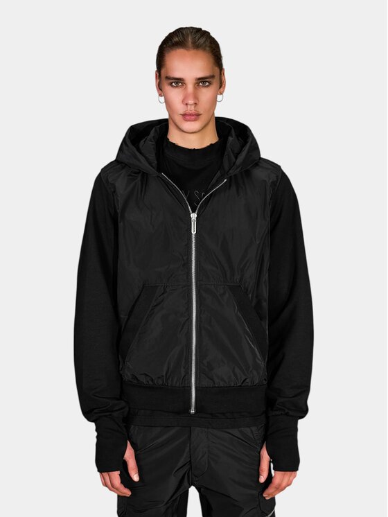 MADE BY SOCIETY MADE BY SOCIETY Kurtka anorak GRAFT - H17676 Czarny Basic Fit