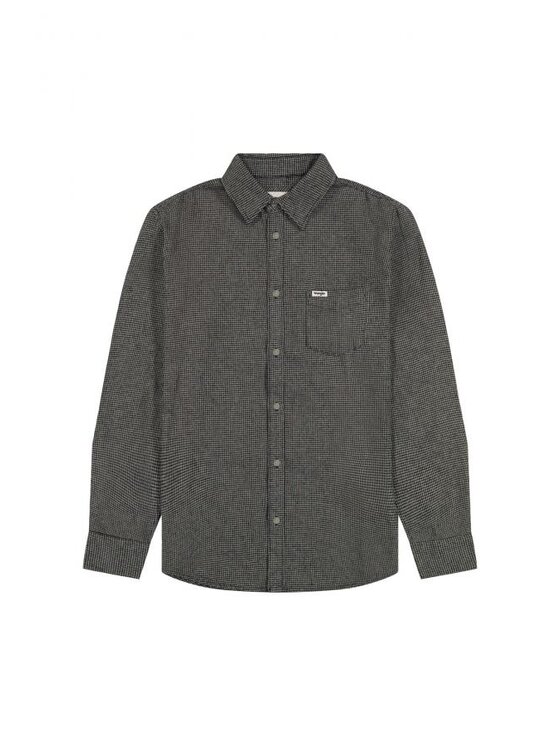 Wrangler Wrangler Koszula 1 PKT SHIRT 112357253 Szary Regular Fit
