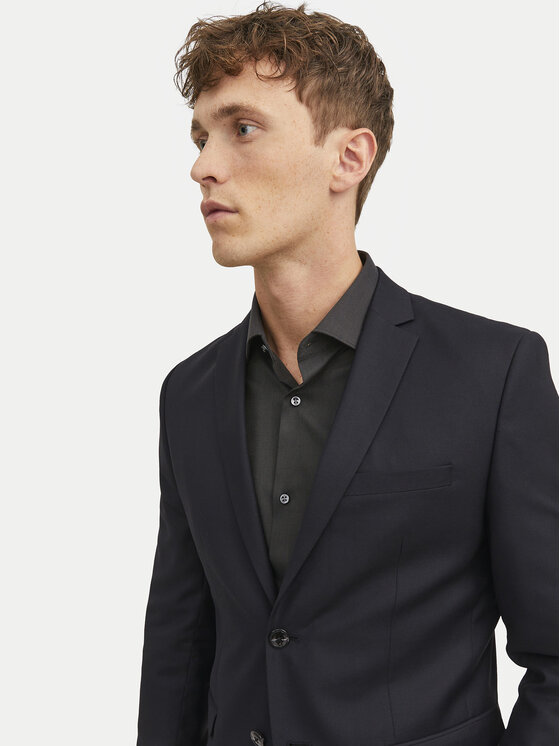 Jack & Jones Jack & Jones Sacou Solaris 12141107 Negru Slim Fit