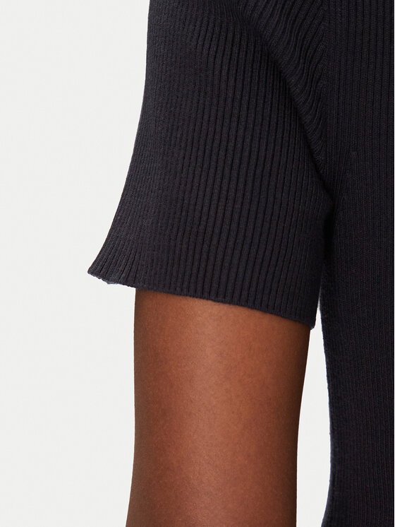 Morgan Morgan Úpletové šaty 241-RMSISSI Tmavomodrá Slim Fit