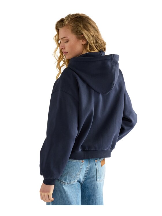 Wrangler Wrangler Bluza 112386835 Granatowy Regular Fit