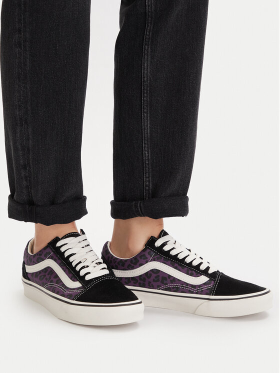 Vans Vans Tenisówki Old Skool VN000D7Z6N01 Fioletowy