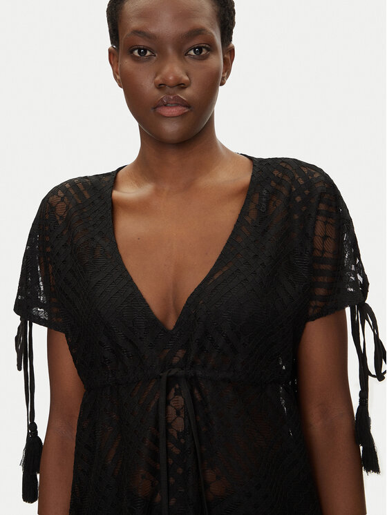 Iconique Iconique Rochie de plajă IC25-021 Negru