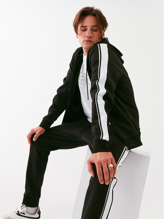BOSS Boss Melegítő 50497185 Fekete Regular Fit