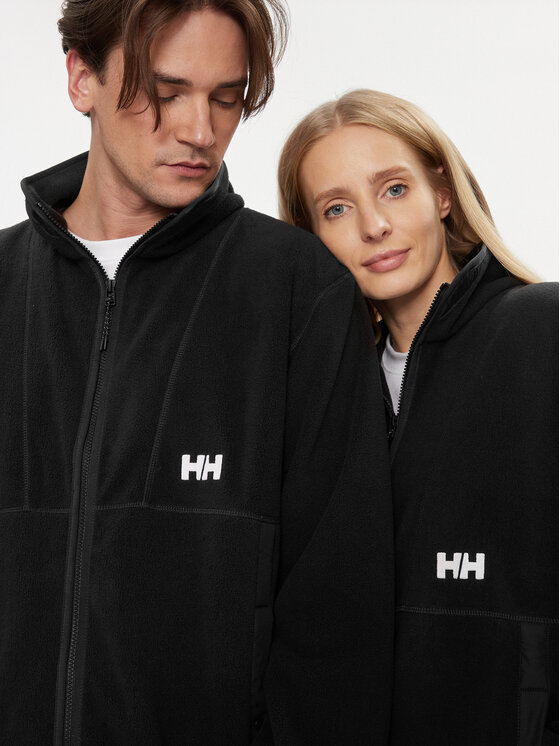 Helly Hansen Helly Hansen Fleecová mikina Unisex Yu Fleece 54018 Černá Relaxed Fit