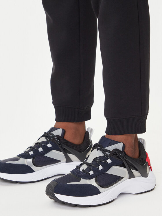 HUGO HUGO Долнище анцуг Dimacs 50533695 Черен Relaxed Fit