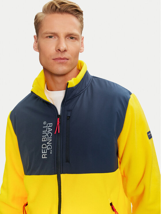 Pepe Jeans Pepe Jeans Μπουφάν μεταβατικό Red Bull Racing RM490006 Κίτρινο Regular Fit