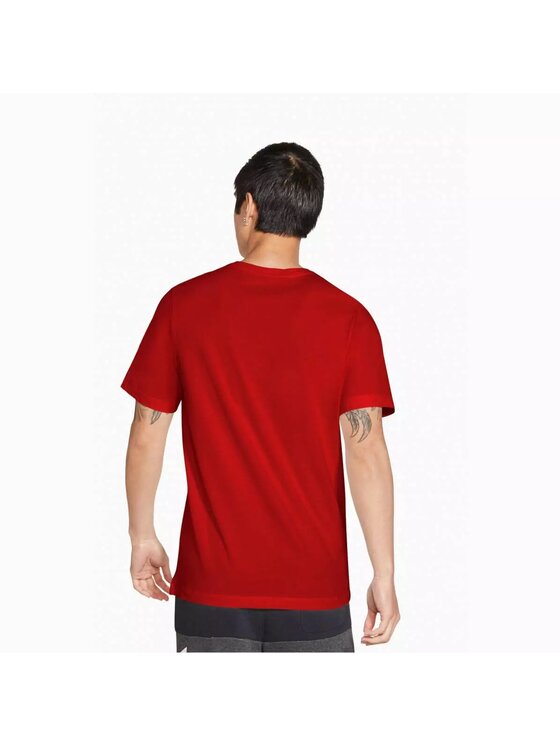 Nike Nike T-Shirt NSW TEE MANGA HYPEMAN Czerwony Basic Fit