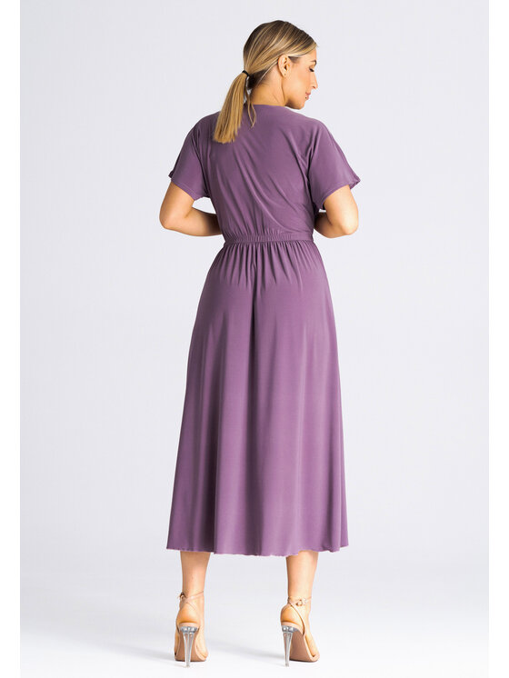 FIGL FIGLFIGL Vestito SUKIENKA M935 Viola Regular Fit