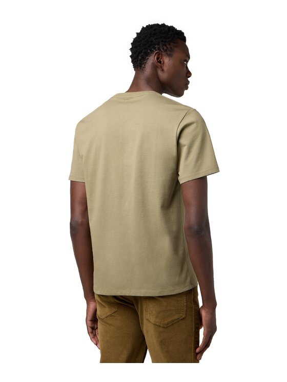 Wrangler Wrangler T-Shirt 112371473 Zielony Regular Fit