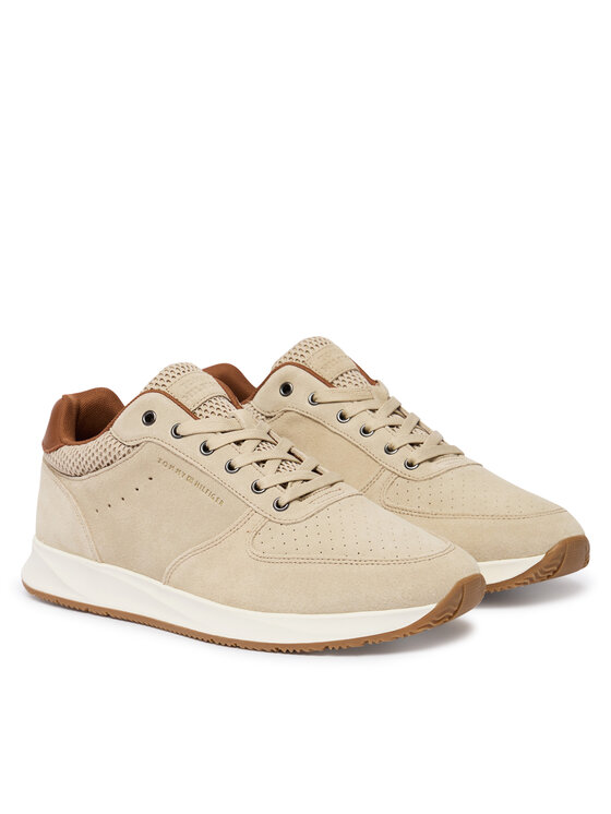 Tommy Hilfiger Tommy Hilfiger Sneakersy Newport Mix FM0FM05835 Béžová