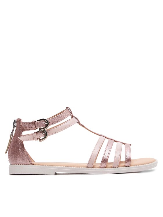 Geox Geox Sandale J Sandal Karly Girl J7235D 0QDHH C8172 D Ružičasta