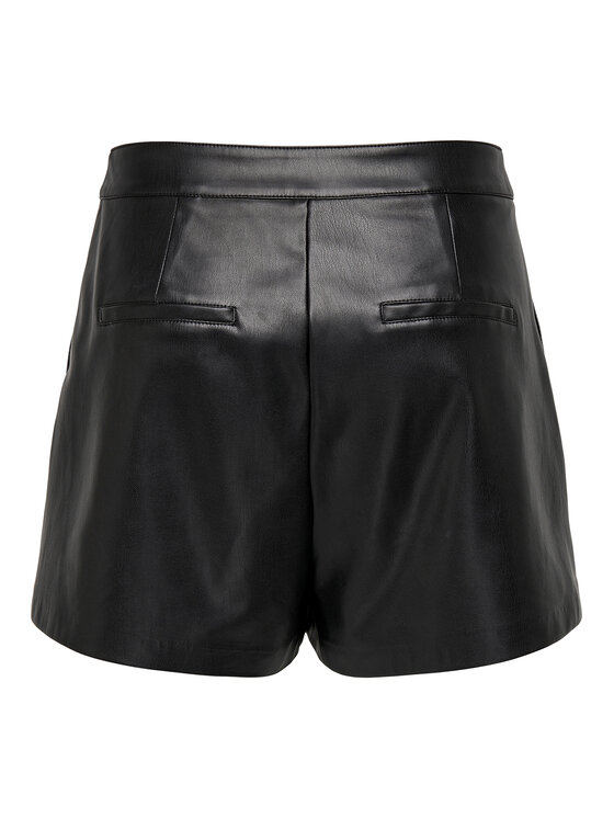 ONLY ONLY Tehisnahast šortsid Tricia 15287184 Must Baggy Fit
