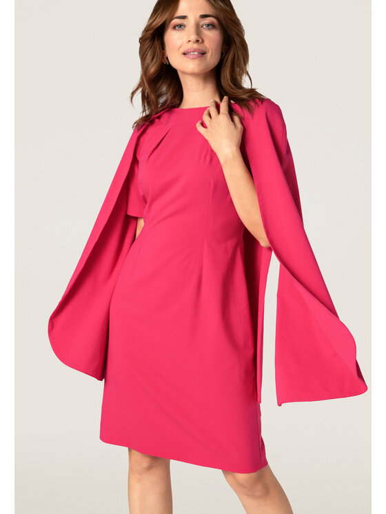 QUIOSQUE QUIOSQUE Každodenné šaty Quiosque 4TP001504 Bordová Regular Fit