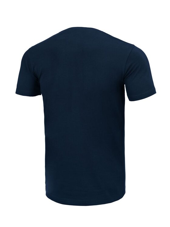 PITBULL PITBULL T-Shirt Koszulka Granatowy Regular Fit