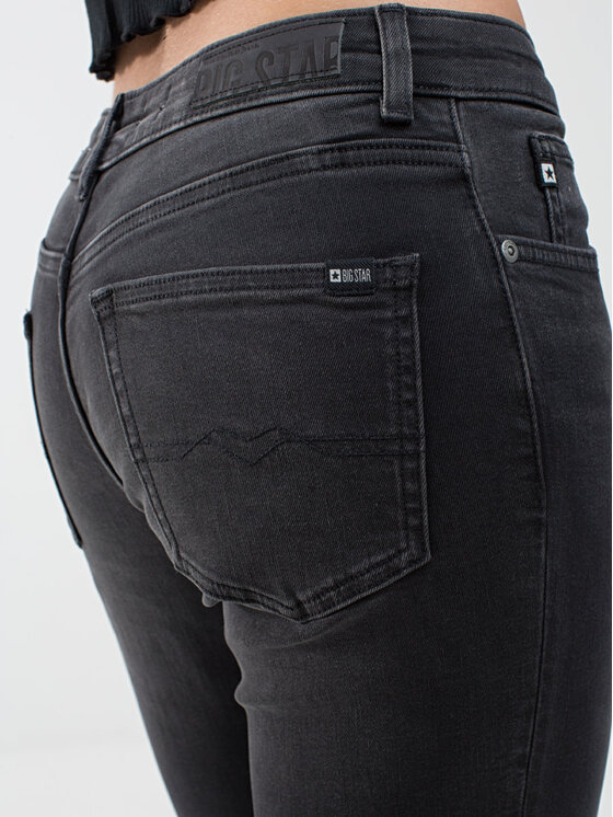 BIG STAR BIG STAR Jeansy MAGGIE_992_190 Czarny Tapered Fit