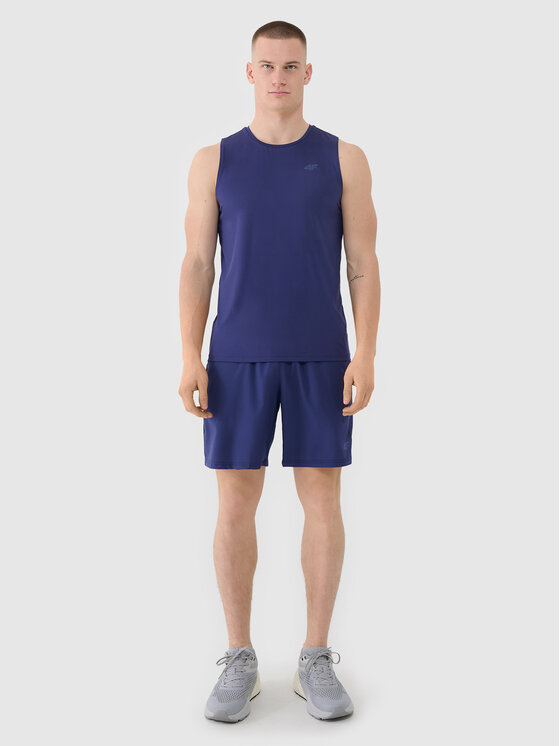 4F 4F Szorty sportowe MULTI ACTIVE Granatowy Regular Fit
