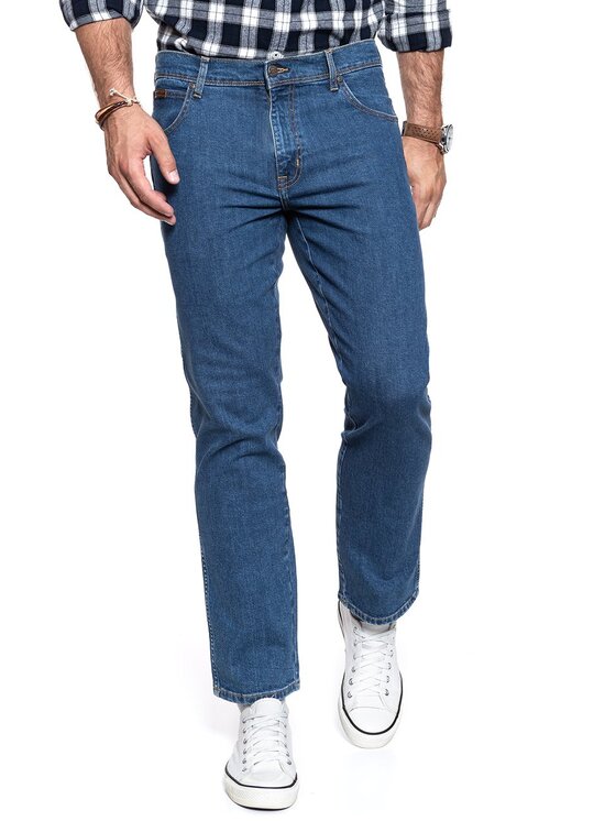 Wrangler Wrangler Jeansy TEXAS Niebieski Straight Fit