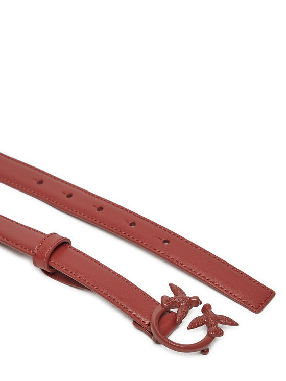 PINKO Pinko Sieviešu josta Lover Berry H2 Belt AI 24-25 PLT01 100143 A1K2 Bordo