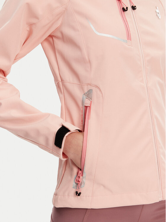Aulp Aulp Μπουφάν Softshell Rossa Κοραλλί Regular Fit