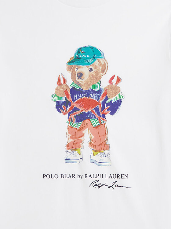 Polo Ralph Lauren Polo Ralph Lauren Tričko 323973136002 Biela Regular Fit