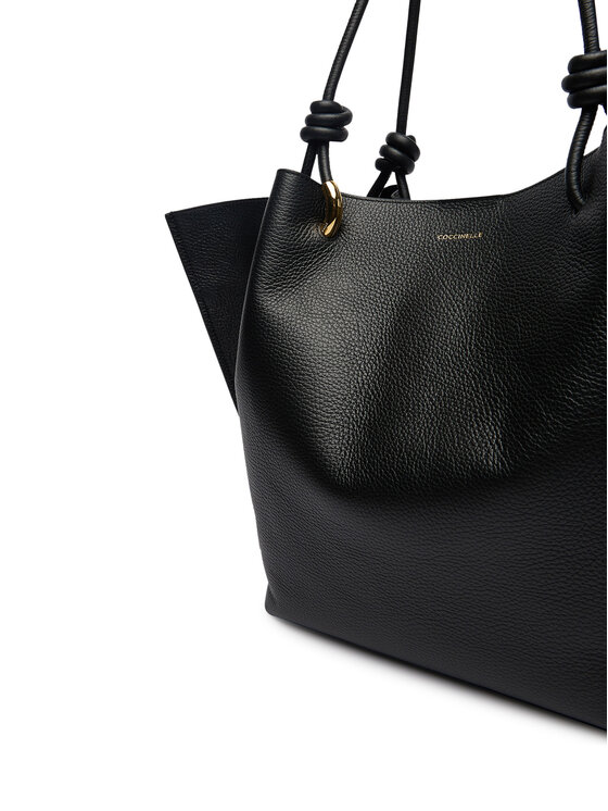 Coccinelle Coccinelle Ročna torba U07 Coccinelleefinn E1 U07 11 01 01 Črna