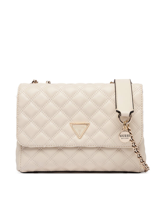 Guess Guess Rankinė Giully II HWQG96 73200 Kreminė