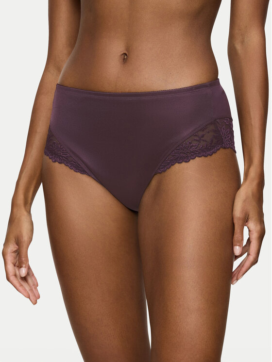 Triumph Triumph Mutande classiche a vita alta Ladyform Soft Maxi 10210671 Viola