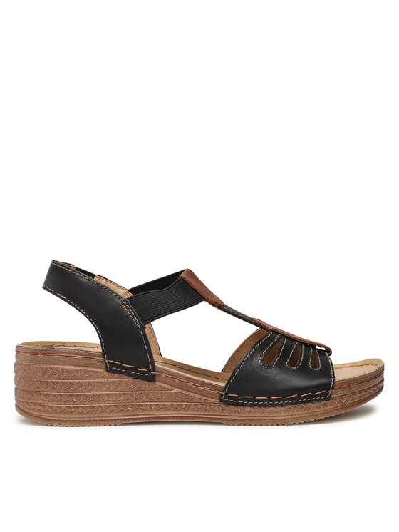 Go Soft Go Soft Sandalen ARC-2304-03 Schwarz